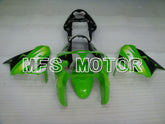 Kawasaki NINJA ZX9R 2000-2001 ABS Fairing - Factory Style - Black Green - MFS3861